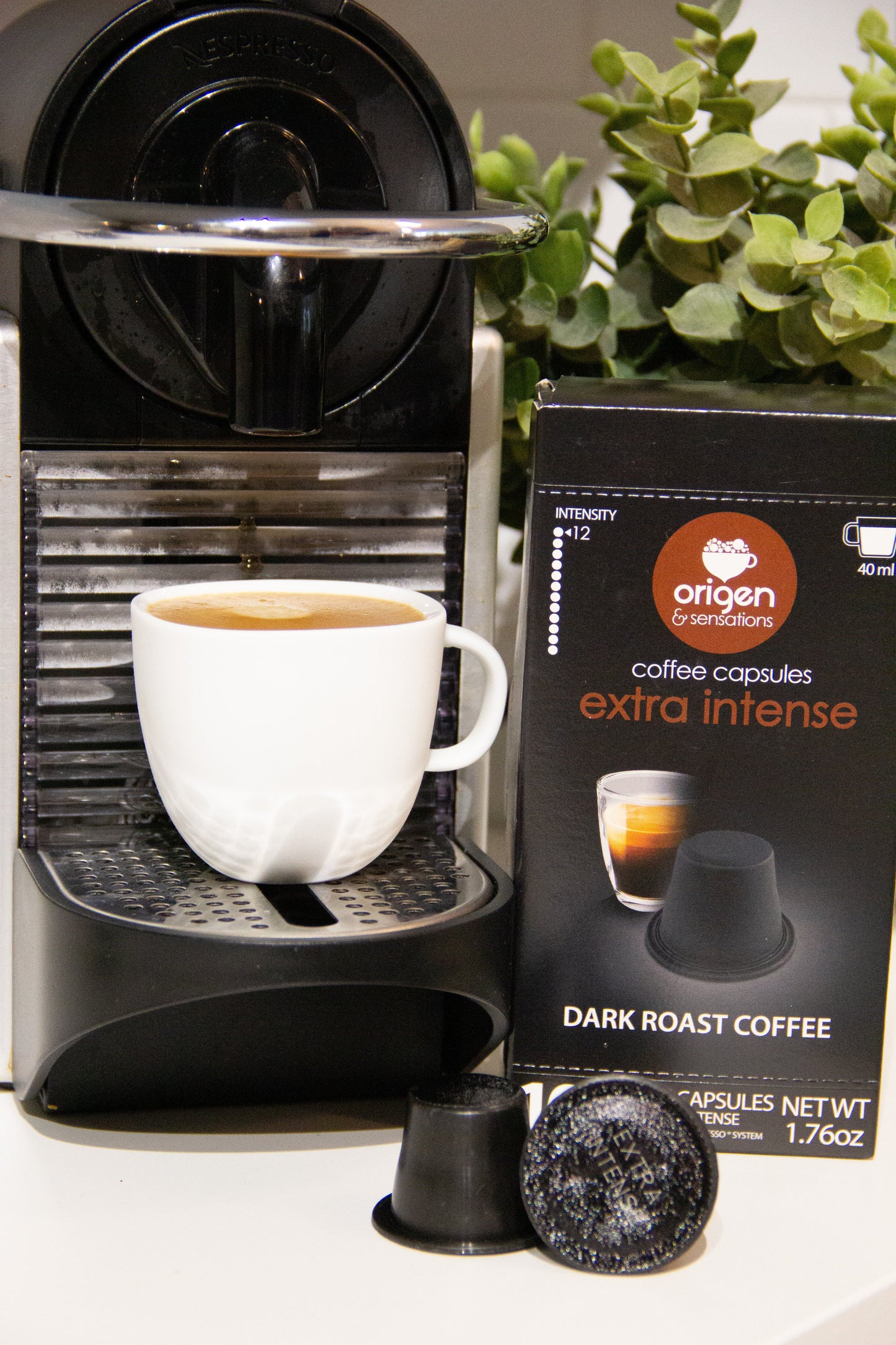 Variety Nespresso Compatible Capsules - 50 Pods Pack Extra Intense - 50 Pods Intense - Expresso pods for Nespresso full compatible with Original Line Nespresso Machine