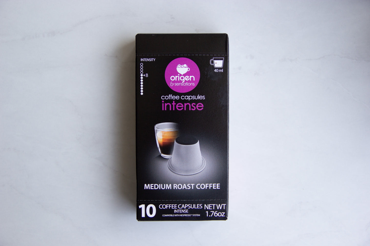 Variety Nespresso Compatible Capsules - 50 Pods Pack Extra Intense - 50 Pods Intense - Expresso pods for Nespresso full compatible with Original Line Nespresso Machine