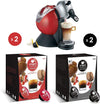 Dolce Gusto Compatible Coffee pods | 2 x 16 Intense | 2 x 16 Extra Intense | Strong Espresso Coffee pods for Dolce Gusto | 64 Capsules
