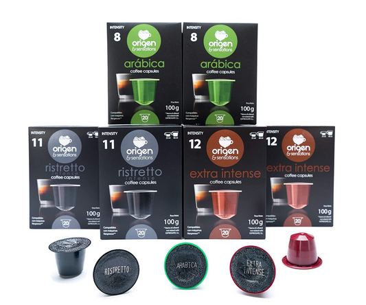 Nespresso Capsules Original Line, Variety Pack Of Extra Intense, Ristretto, Arabica- Medium Roast Coffee Pods- count 120