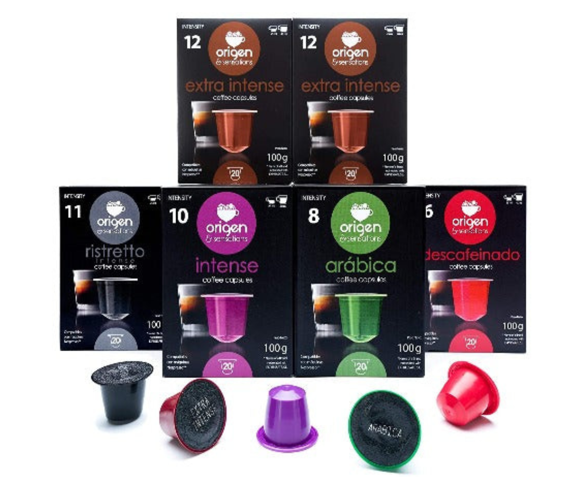 Nespresso Capsules Original Line-Variety pack Of Decaf, Extra Intense, Ristretto, Arabica-Medium Roast Coffee Pods-Count 120